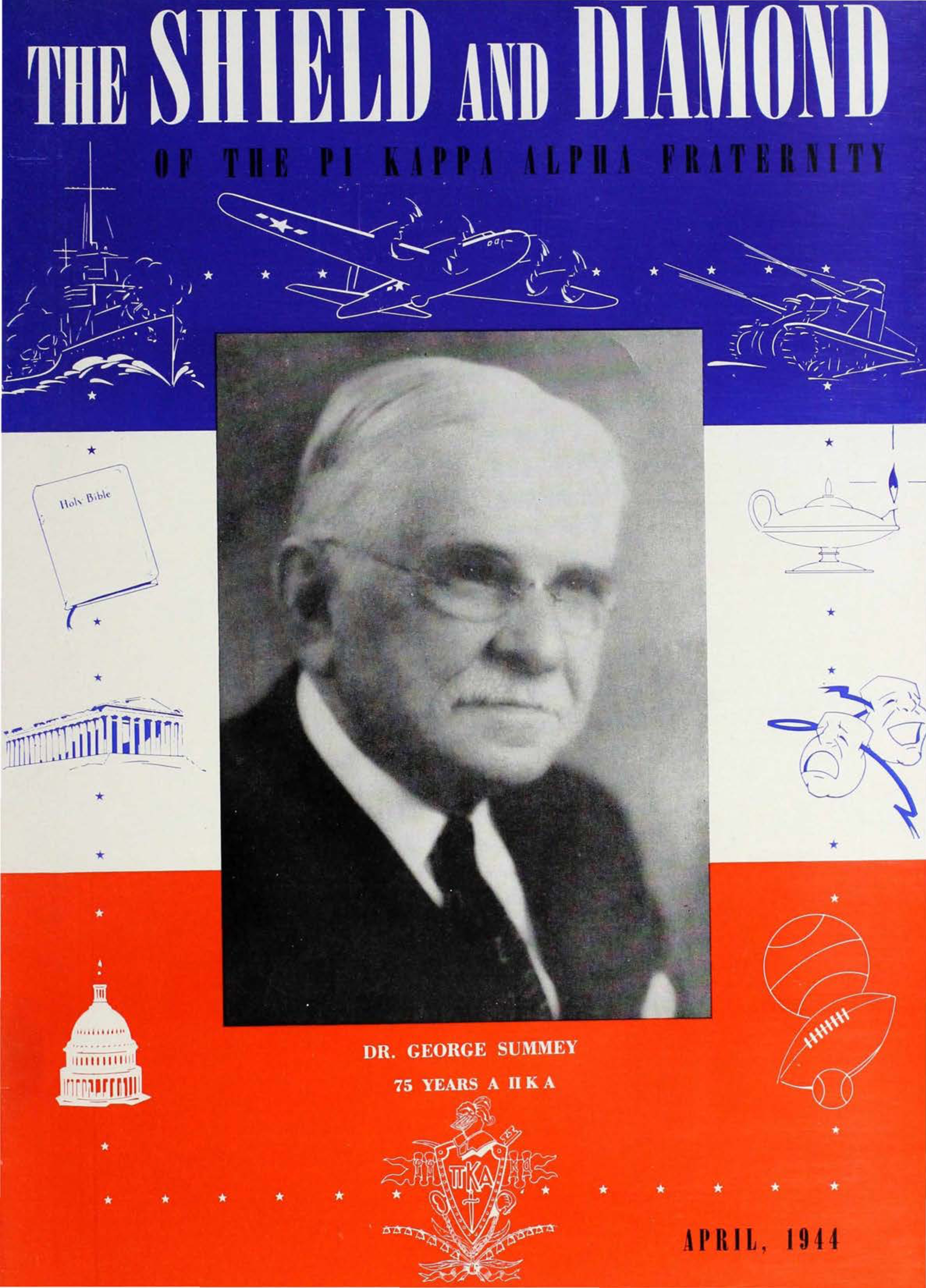 Shield and Diamond, Vol. 53, No. 4, April 1944